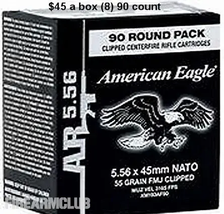 5.56 and .223 ammo