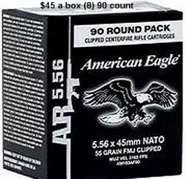 5.56 and .223 ammo