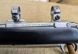 Ruger M77 MKII 243 Zytel Boat Paddle Stock