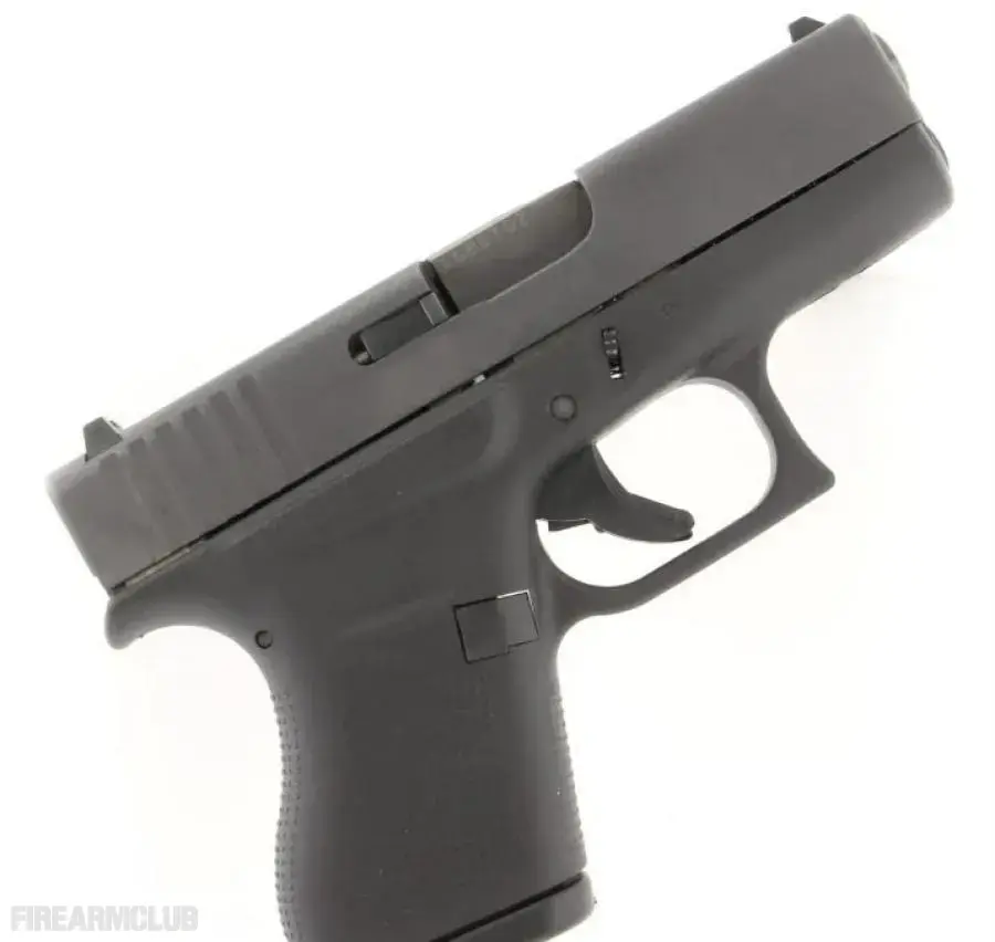 GLOCK 43 9mm Semi Auto Pistol, 3.39