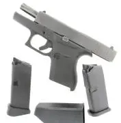 GLOCK 43 9mm Semi Auto Pistol, 3.39