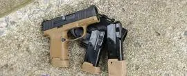 Ghost Pistols Sig Sauer P365 9MM Pistol- Coyote Br